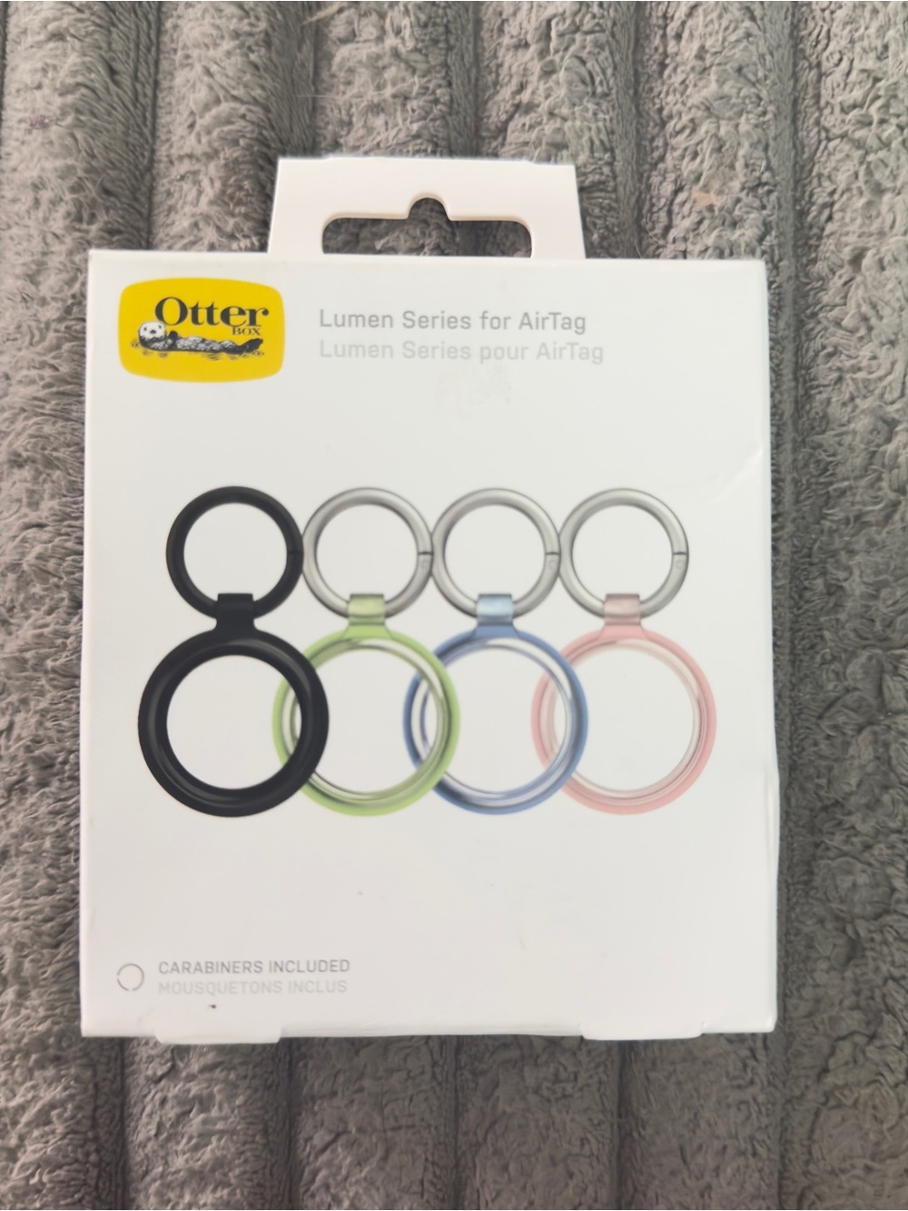 New in Box Set of 4 Otterbox Lumen Series for AirTag